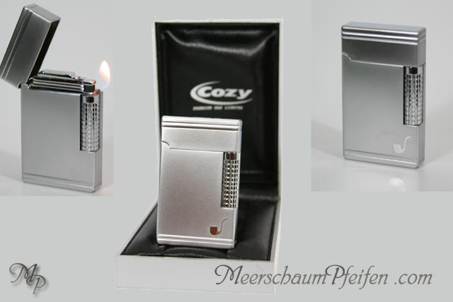 Pipe Lighter COZY NEPTUNE chrome