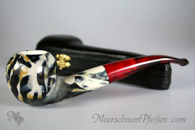 Meerschaum Pipe COLOR T10CR405