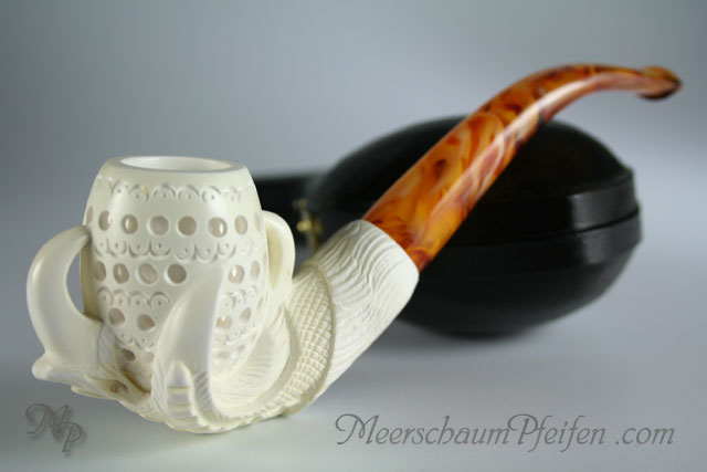 Meerschaum Pipe EAGLE CLAW T10KR407