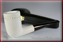 CROWN - Pipe schiuma di mare di filtro 9mm