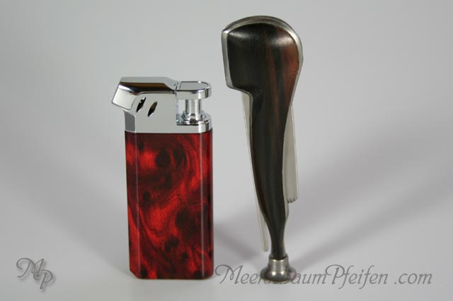 Pipe Lighter COZY OXFORD + Pipe Tool SHEESHAM