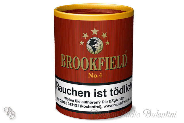 Brookfield No. 4 (Black Bourbon) 200g - Pfeifentabak