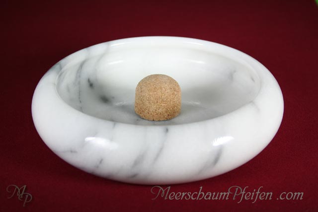 Pipe Ashtray White MARBLE