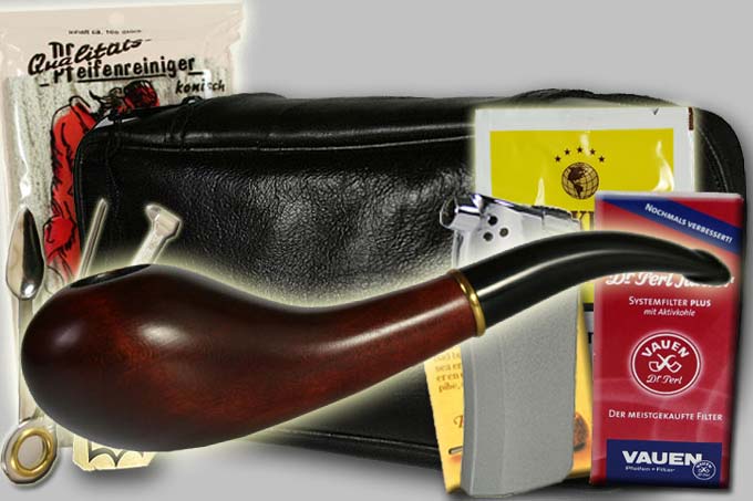 Pipe Set - Pear Wood Pipe GOCCIA #002