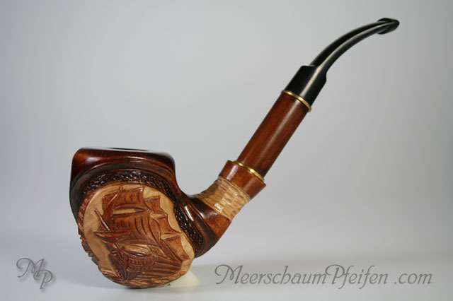 Pipe Pear Wood NAVAL XL