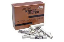 9mm Charcoal filter WHITE ELEPHANT, 40pcs