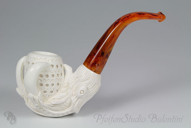 Meerschaum Pipe EAGLE CLAW T21KR1180
