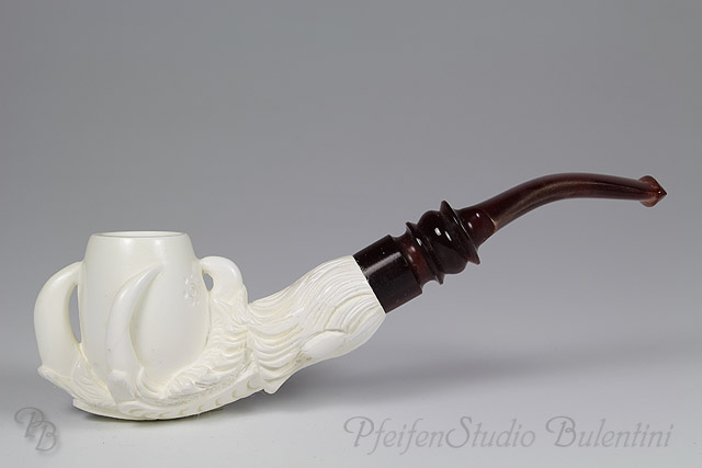 Meerschaum Pipe EAGLE CLAW T21KR1186