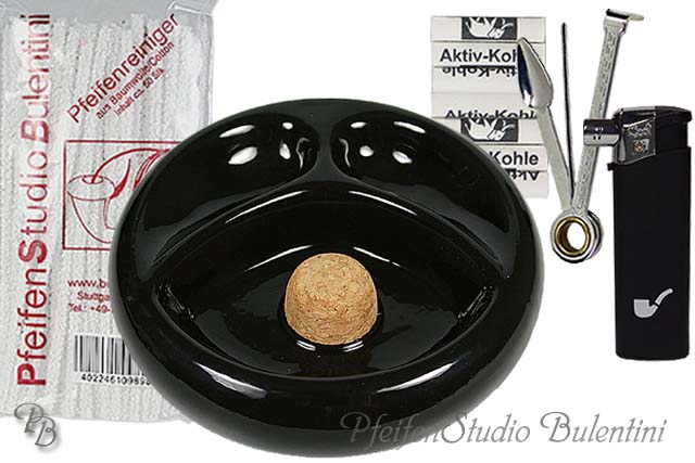 Set NERO 1 Pipe Ashtray - 5 parts for pipes