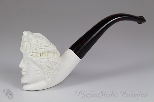 Meerschaumpfeife INDIANER M1372