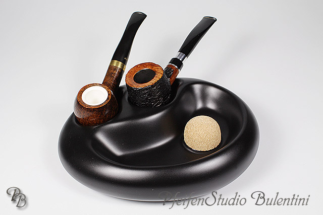 Pipe Ashtray MATT ONDA - Ceramic Black